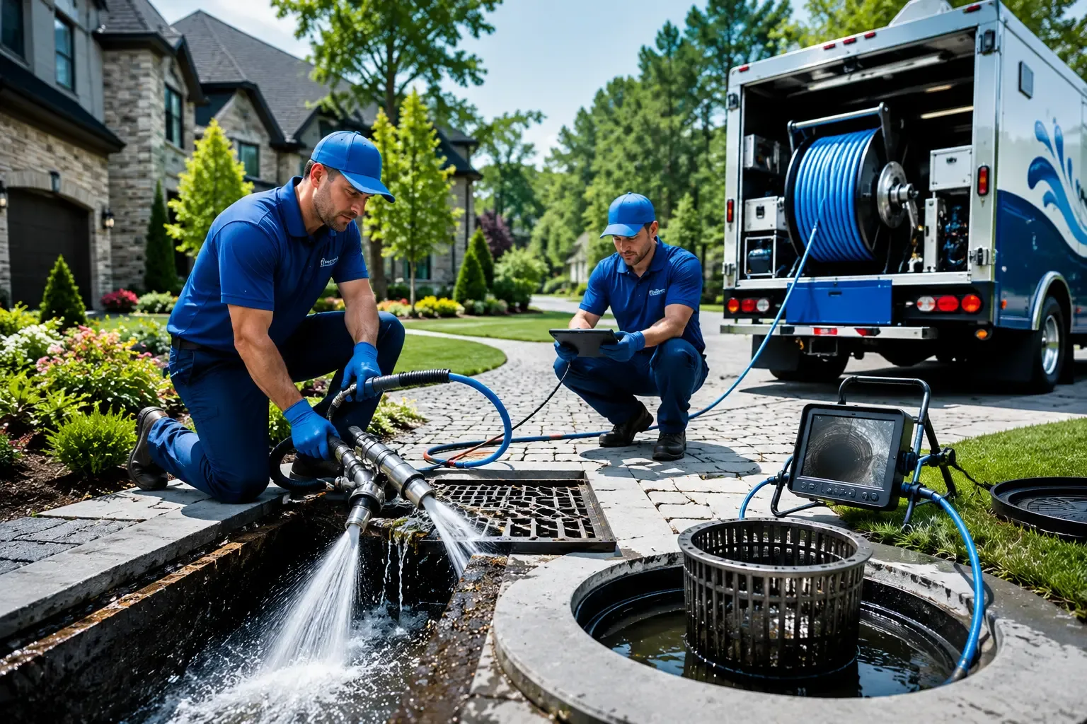 Local outdoor drain cleaning professionals in Lake Zurich, IL